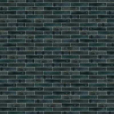 Qualis Ceramica Manhattan Tribeca Blue 2X9 - Alternating 1/2