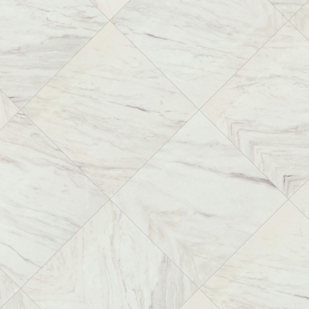 Daltile Artsy Editorial Volakas, Square, 24X24, Polished - Editorial Volakas