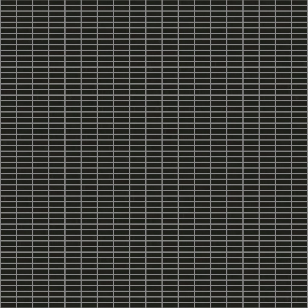 Emser Tile CATCH GLOSSY STACKED MOSAIC -POR - Black