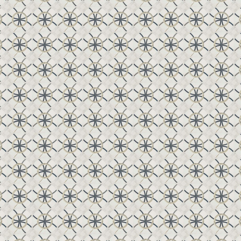 Marble Systems Thassos, Calacatta, Pura, Stainless Stee Honed Caymus Waterjet Marble Mosaic 6x6 - Thassos, Calacatta, Pura, Stainless Stee