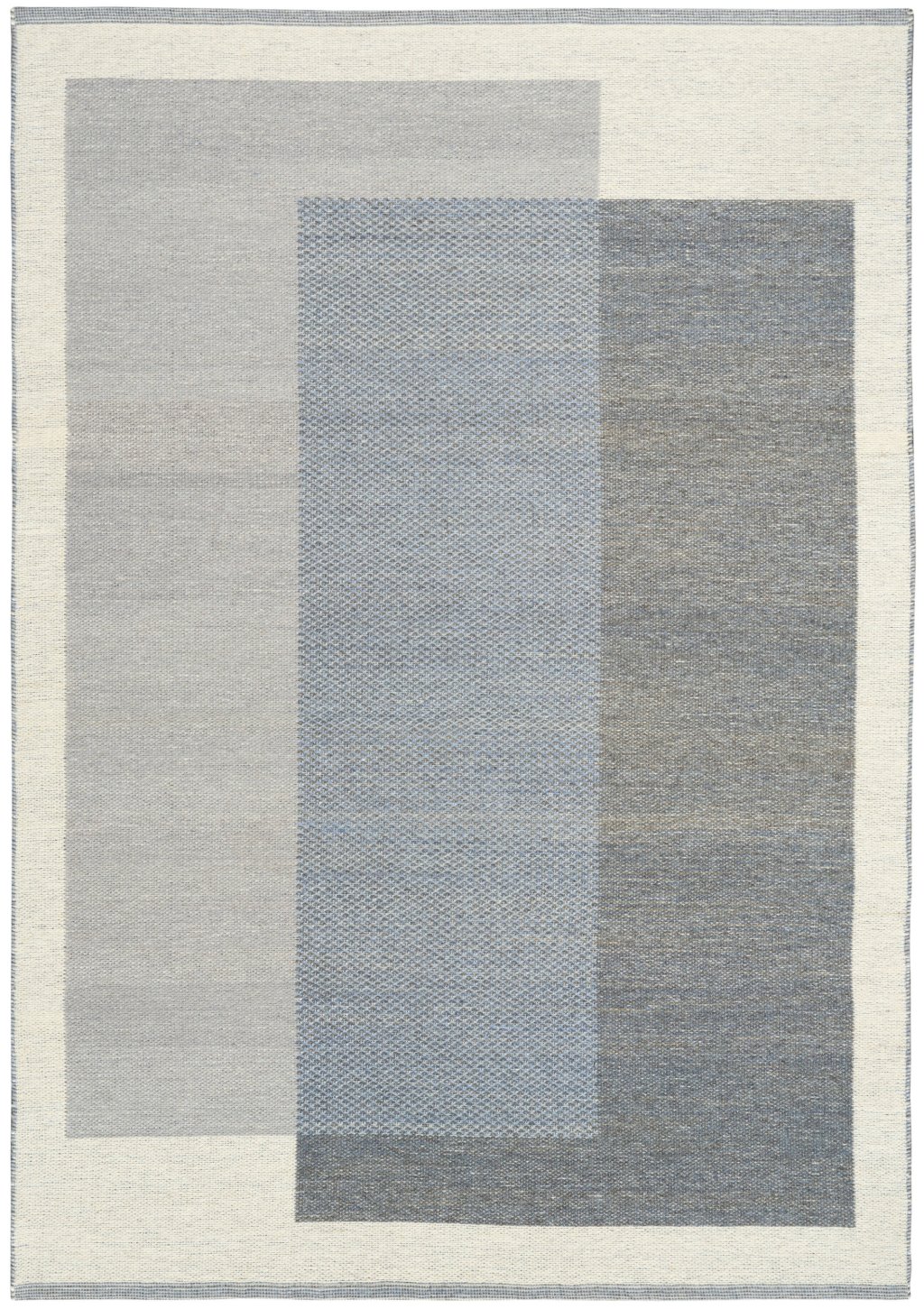 Nourison Home Nourison Copenhagen CPN02 8' x 10' Ivory Blue Mid-Century Modern Indoor Rug
