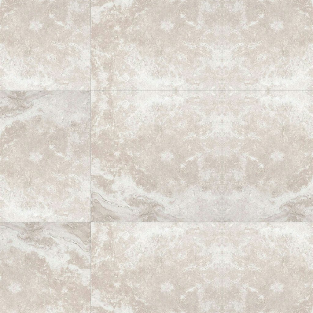 Marble Systems White Textured Porcelain Pavers 24x24 - White