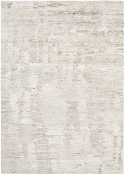 Nourison Home Nourison Ellora ELL01 9'9" x 13'9" Ivory Grey Modern Indoor Rug - 5'6" x 7'5"