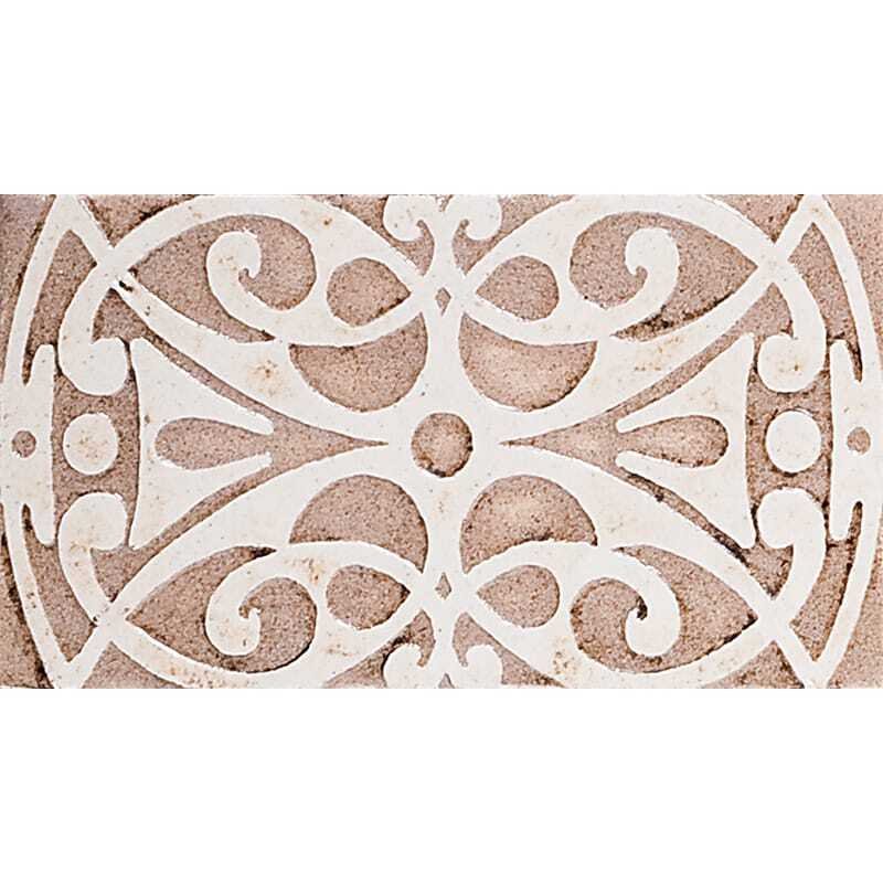 Marble Systems Kobe Glazed 100 Ceramic Border Tiles 3x6 - Kobe