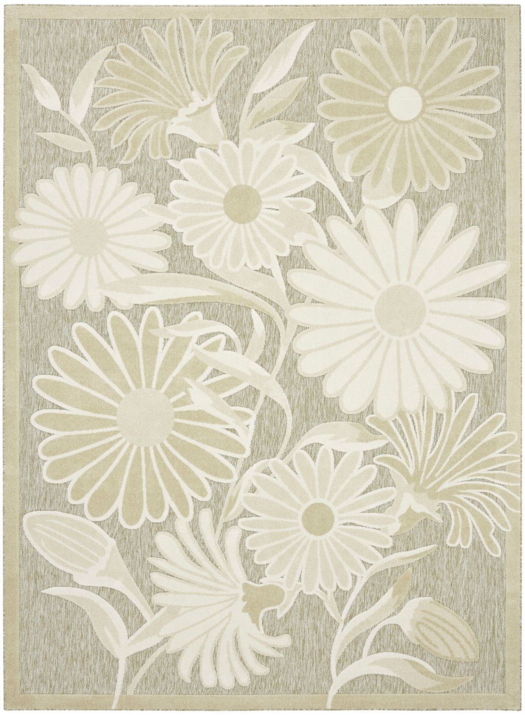 Nourison Home Nourison Aloha ALH33 9' x 12' Ivory Sage Outdoor Rug