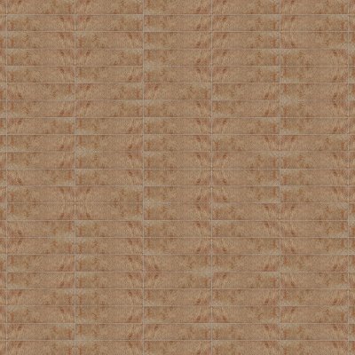 Marble Systems Handmade Textured Rectangle Terracotta Tile 2 3/4x11 - Handmade - 2 3/4" x 11" x 3/4"