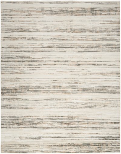 Nourison Home Nourison Serenity Home SRH03 4' x Round Ivory Beige Modern Indoor Rug - 7'10" x 9'10"