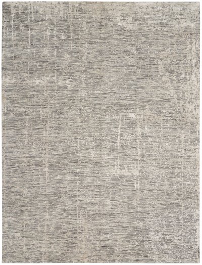Nourison Home Nourison Luna LUN01 7'9" x 9'9" Grey Silver Modern Indoor Rug - 7'9" x 9'9"