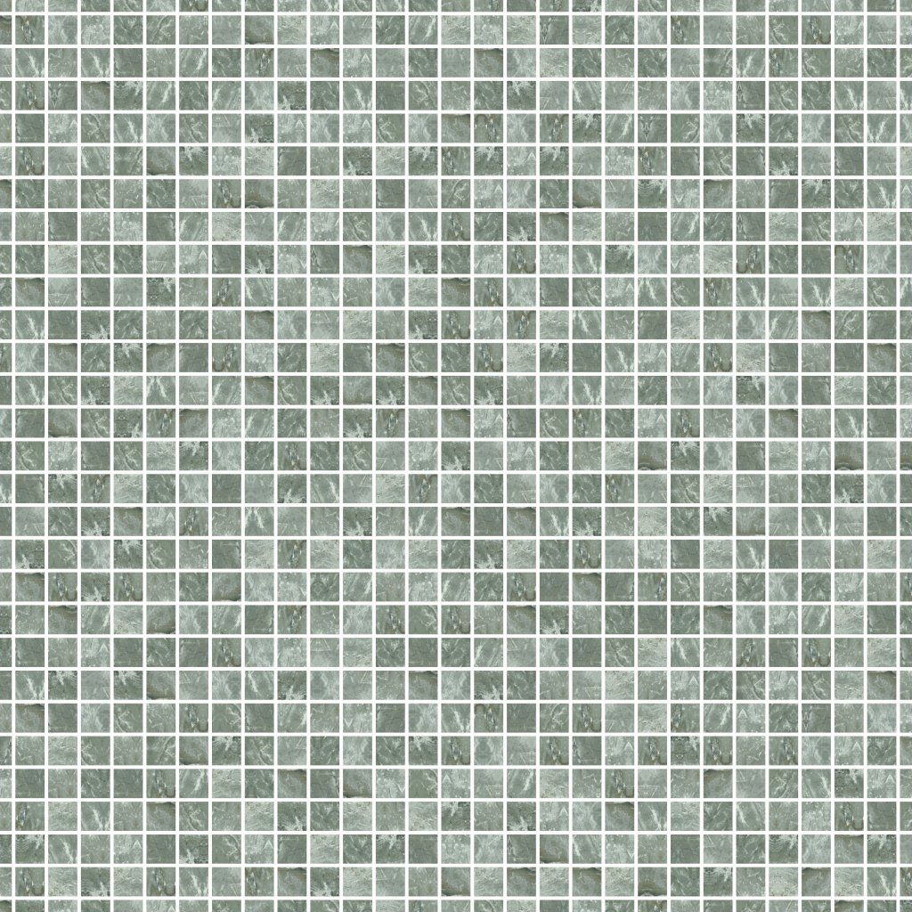 Qualis Ceramica QU River Parana 2X2 Mosaic - Cream