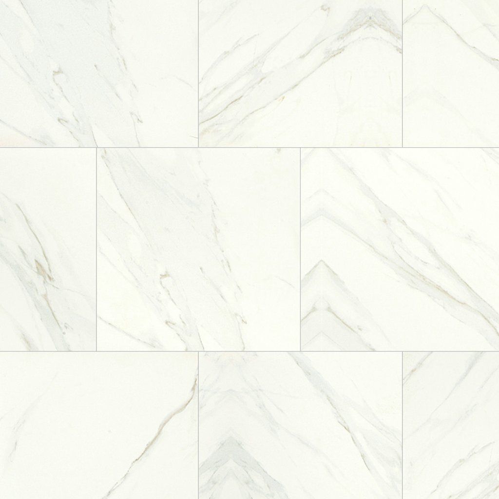 Daltile Florentine Carrara, Square, 24X24, Matte - Carrara