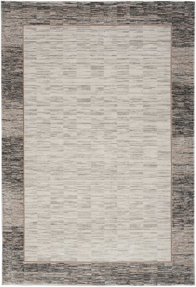 Nourison Home Nourison Desire DSR02 6' x 9' Grey Black Modern Indoor Rug - 6' x 9'