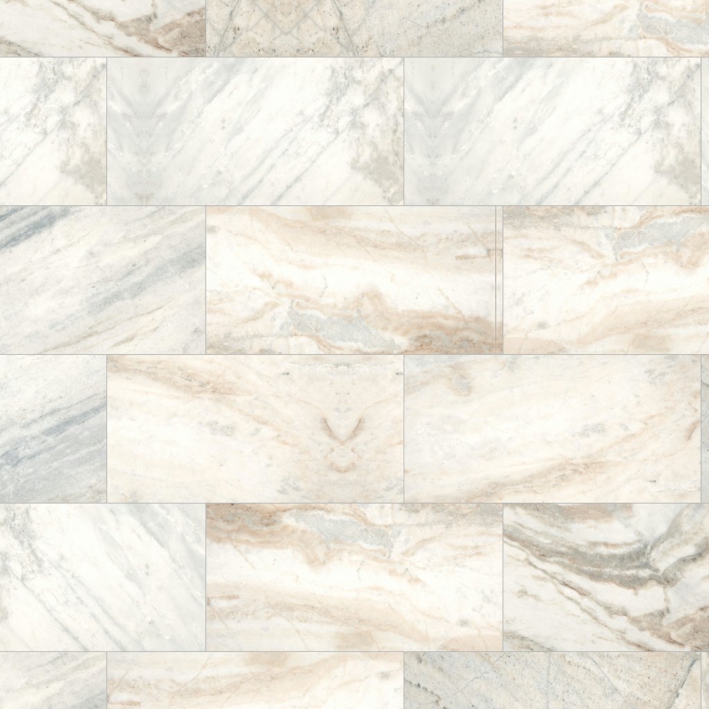 American Olean Presario - Lumen White, Rectangle, 12X24, Honed (M024) - Lumen White