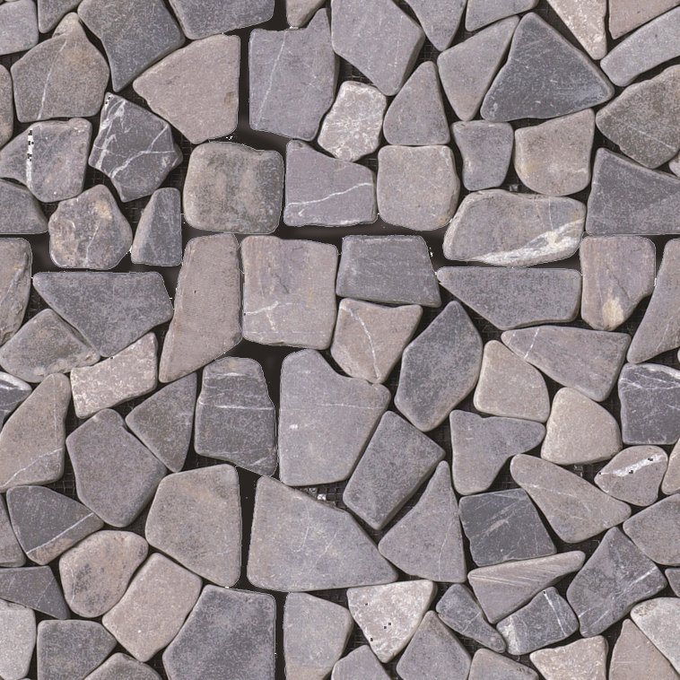 Qualis Ceramica Riviera Tileworks Chelsea Grey Mini Opus Interlocking Mosaic