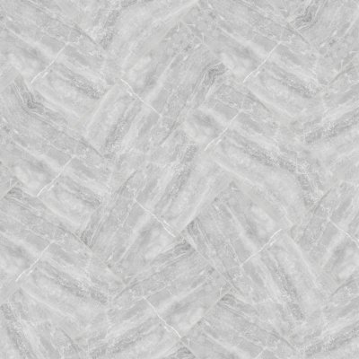 Qualis Ceramica Plata 12x24 Perla Grigia Polished - Herringbone