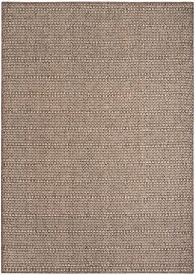 Nourison Home Nourison Tulum TLM03 2'2" x 8' Brown Outdoor Rug - 5'3" x 7'