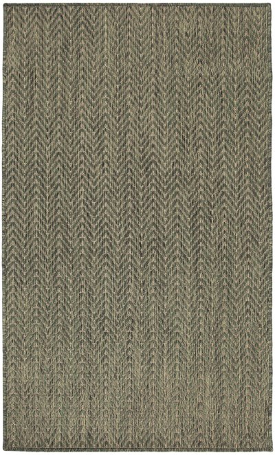 Nourison Home Nourison Horizon Indoor/Outdoor HOZ02 2' x 3' Green Modern Rug - 2' x 3'