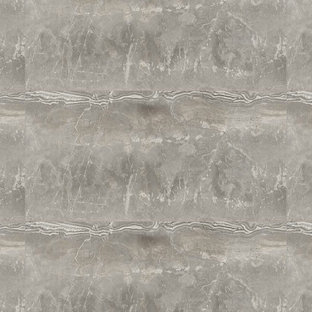 Marble Systems Romano Greige Polished Marble Look Porcelain Tile 24x48 - Romano Greige