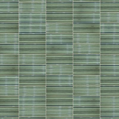 Qualis Ceramica Sausalito 5X13 Sage - Grid
