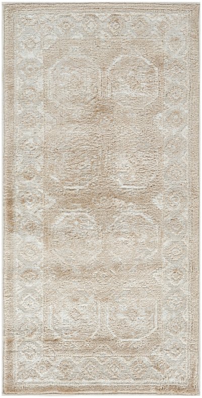 Nourison Home Nourison Dekor DEK01 5'3" x 7' Cream Beige Vintage Indoor Rug - 2' x 4'