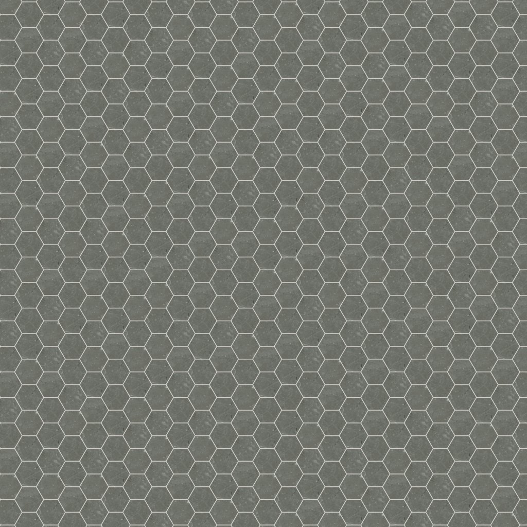 Qualis Ceramica Stark Carbon 2 Hexagon Mosaic