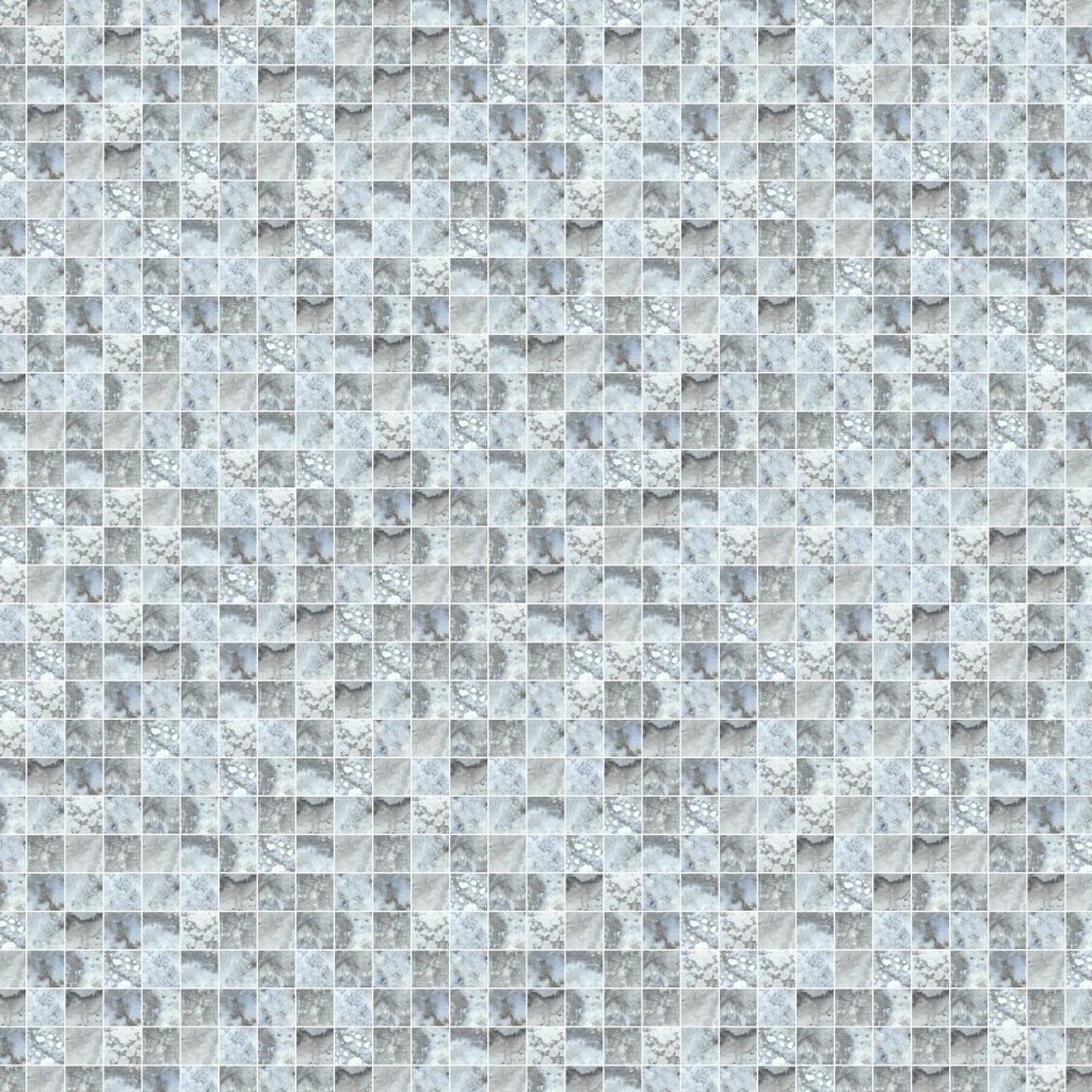 Qualis Ceramica QU Siena Azzurro 2X2 Mosaic - Blue