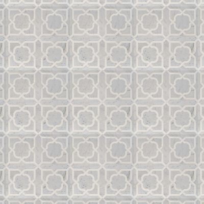 Marble Systems White Carrara, Thassos White Multi Finish Lana Marble Mosaic 8 31/32x17 31/32 - White Carrara, Thassos White - 8 31/32" x 17 31/32" x 3/8"