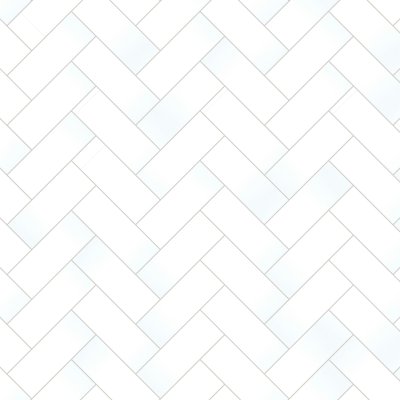 Qualis Ceramica Sausalito 5X13 White Matt - Herringbone