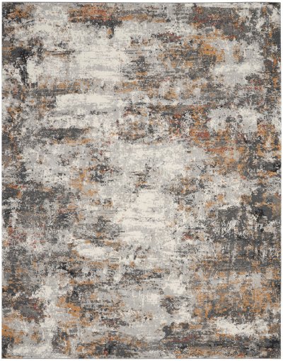 Nourison Home Nourison Ludlow LDW03 7'10" x 9'10" Grey Multicolor Modern Indoor Rug - 7'10" x 9'10"