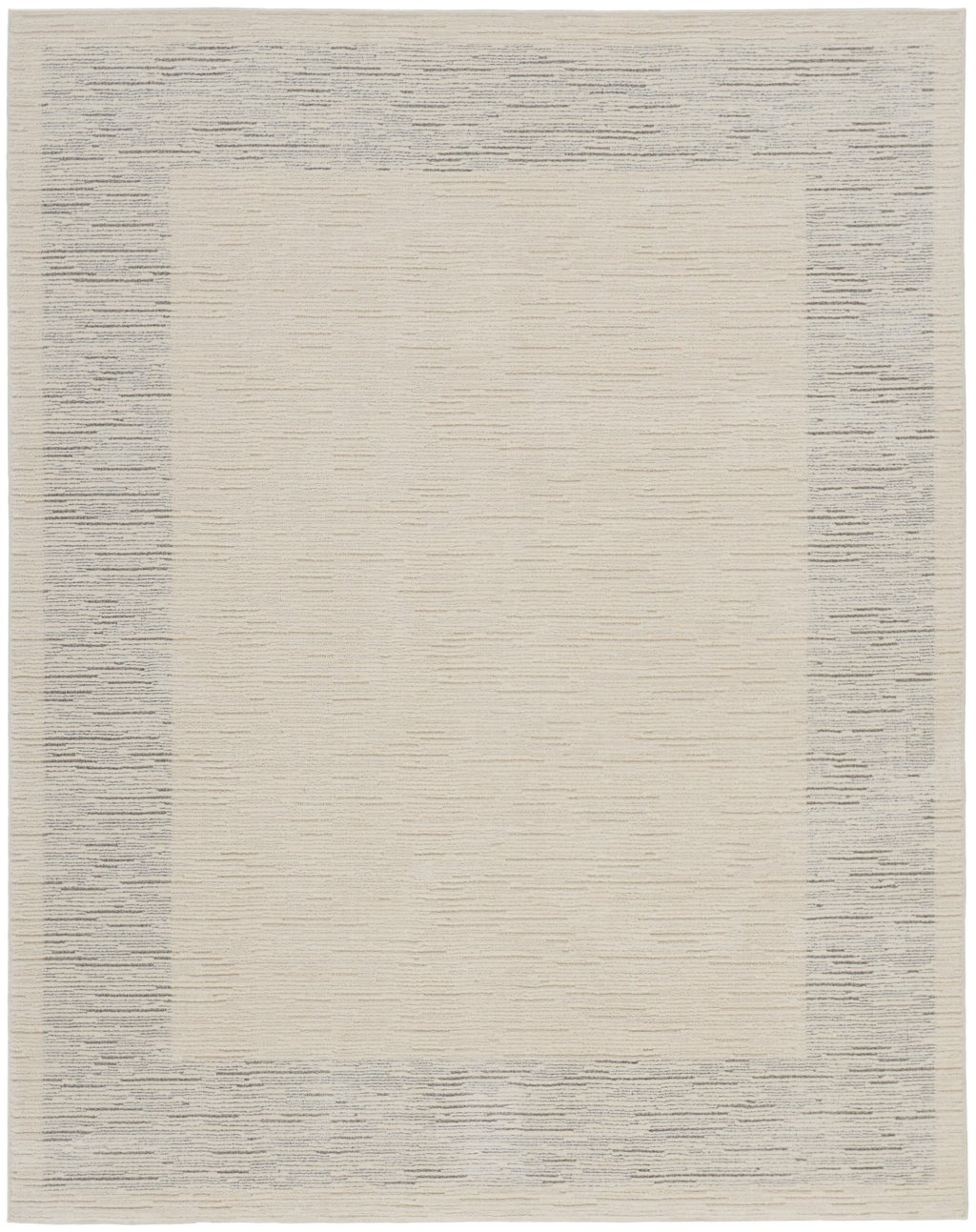 Nourison Home Nourison Andes AND05 5'3" x 7'3" Ivory Grey Scandinavian Indoor Rug