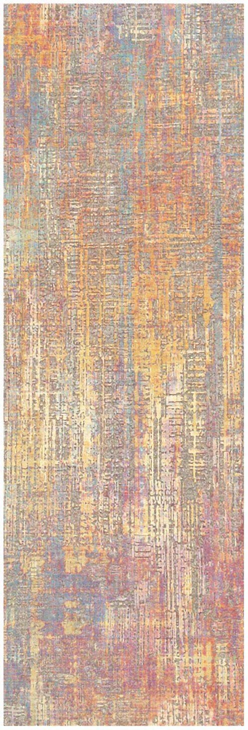 Nourison Home Nourison Botanical Washables BOT05 2' x 6' Multicolor Modern Indoor Rug