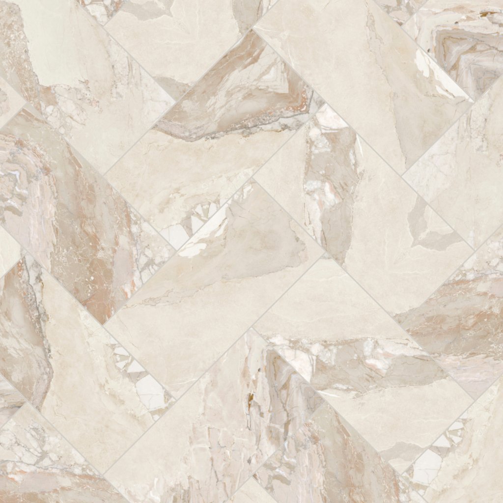 Qualis Ceramica Dynasty 12x24 Almond