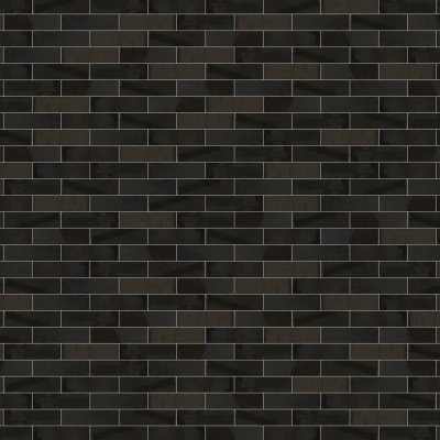 Monte Vista Glossy Thin Brick Tile 2 1/8x7 1/2 - Monte Vista - 2 1/8" x 7 1/2" x 1/2"