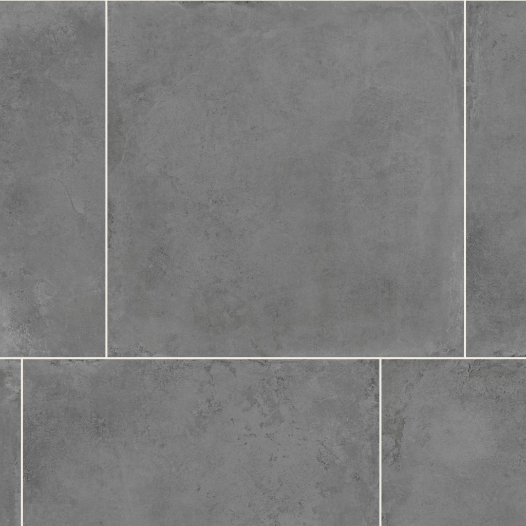 Qualis Ceramica Bridges Verrazzano Dark 39X39F - Charcoal
