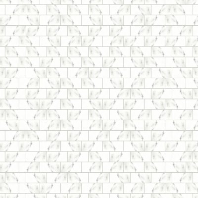 Qualis Ceramica Classic 3X6 Matte Calacatta - Alternating 1/3