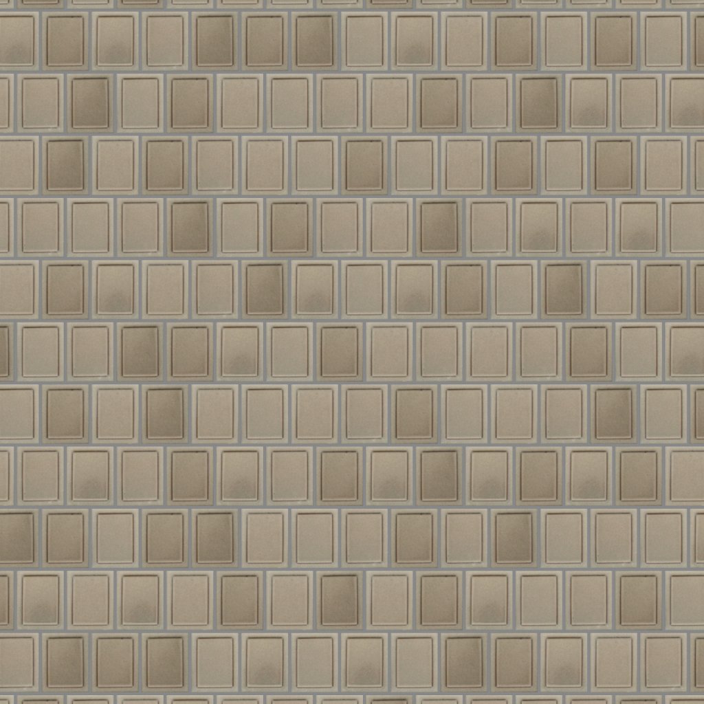 Emser Tile CUADRO FRAME SEMI-GLOSSY MOSAIC /-POR - Fawn