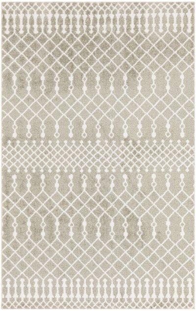 Nourison Home Nourison Astra Machine Washable ASW10 2'2" x 8' Sage Bohemian Indoor Rug - 3'3" x 5'