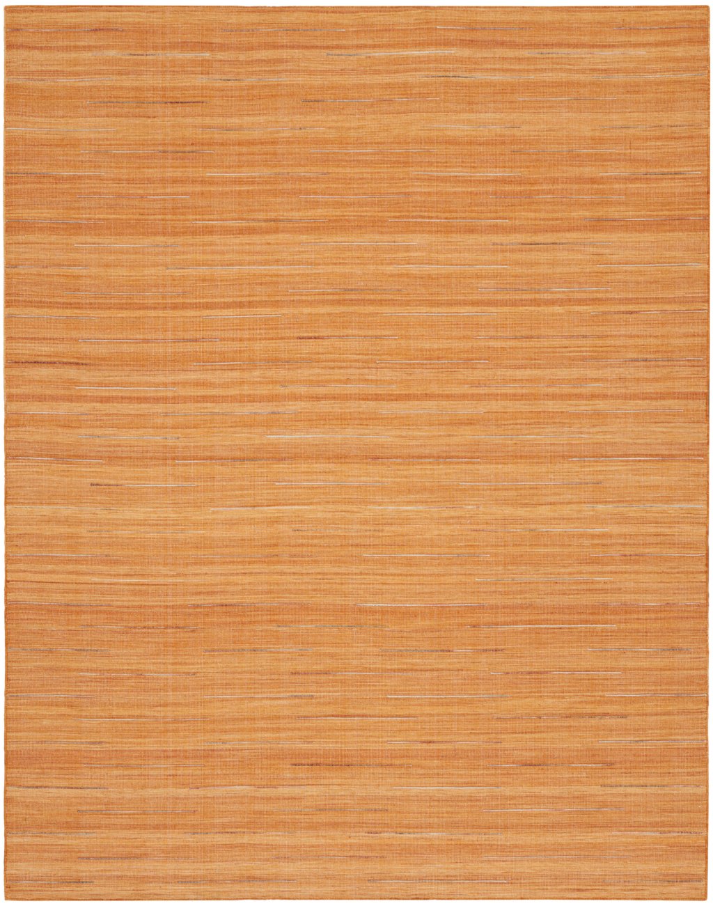 Nourison Home Nourison Interweave IWV01 10' x 14' Orange Modern Indoor Rug