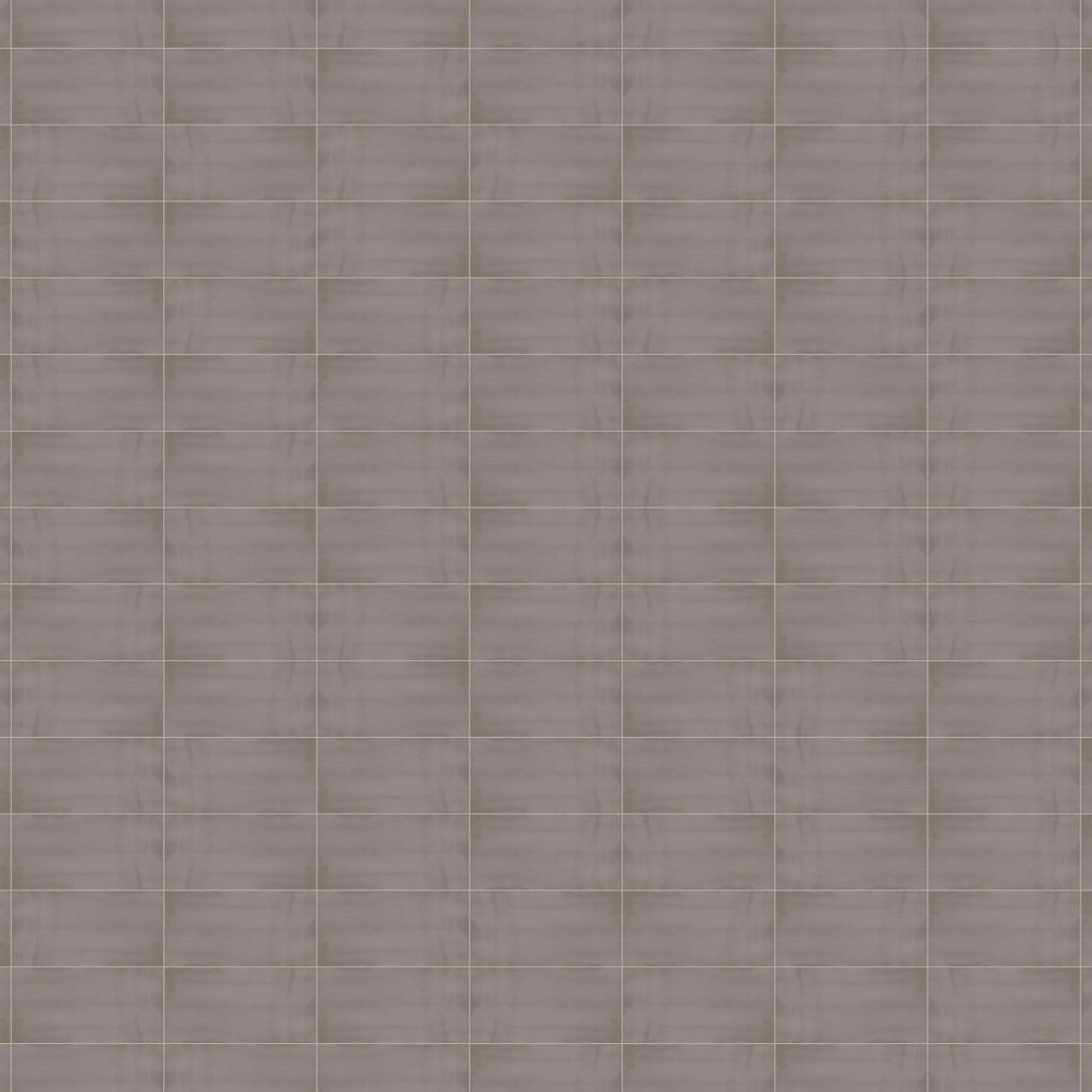 Marble Systems Grey Matte Ceramic Tile 4x8 - Grey