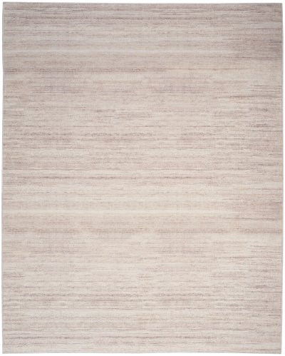 Nourison Home Nourison Washable Essentials WAE01 9'2" x 12' Ivory Mocha Modern Indoor Rug - 9'2" x 12'