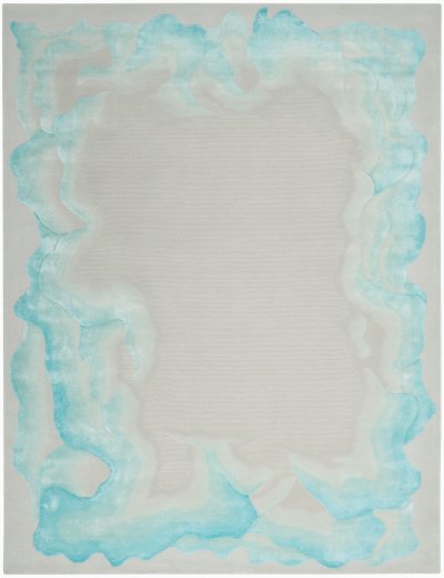 Nourison Home Nourison Prismatic PRS22 7'9" x 9'9" Sea Mist Blue Modern Indoor Rug - 8'6" x 11'6"