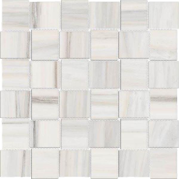 Qualis Ceramica Ardor Enchantment 2X2 Basketweave Mosaic - Cream