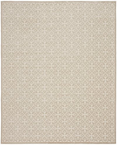 Nourison Home Nourison Washable Charm WCH03 5' x 7' Silver Ivory Contemporary Indoor Rug - 8' x 10'