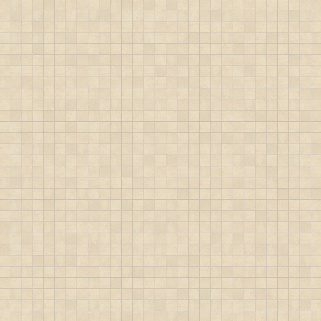 Daltile Portfolio Cream, Straight Joint, 2X2, Matte - Cream
