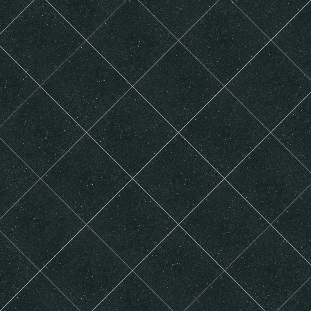 American Olean Granite - Galaxy Black, Square, 12X12, Polished (G772) - Galaxy Black