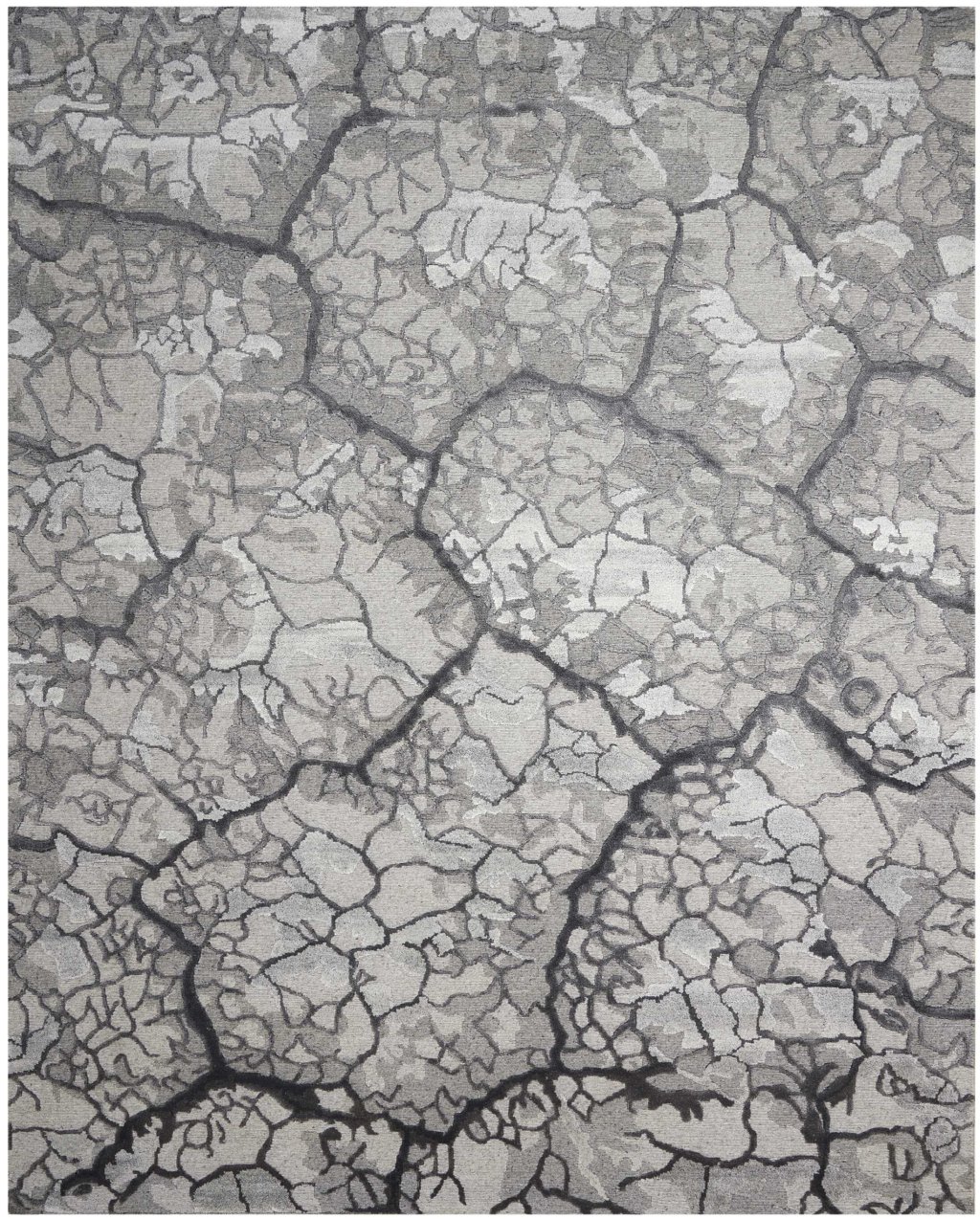 Nourison Home Nourison Divine DIV01 8'6" x 11'6" Charcoal Modern Indoor Rug