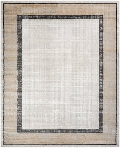 Nourison Home Nourison Dekor DEK06 7'10" x 9'10" Grey Charcoal Modern Indoor Rug - 7'10" x 9'10"