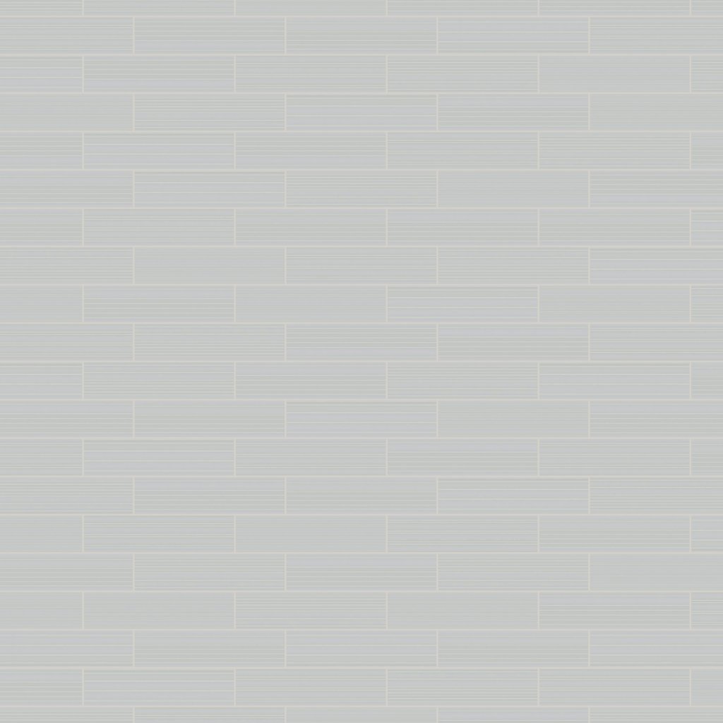 Qualis Ceramica Geometra 3x12 Silver Divide