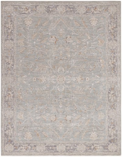 Nourison Home Nourison Infinite IFT01 7'10" x 10'4" Blue Ivory Vintage Indoor Rug - 7'10" x 10'4"