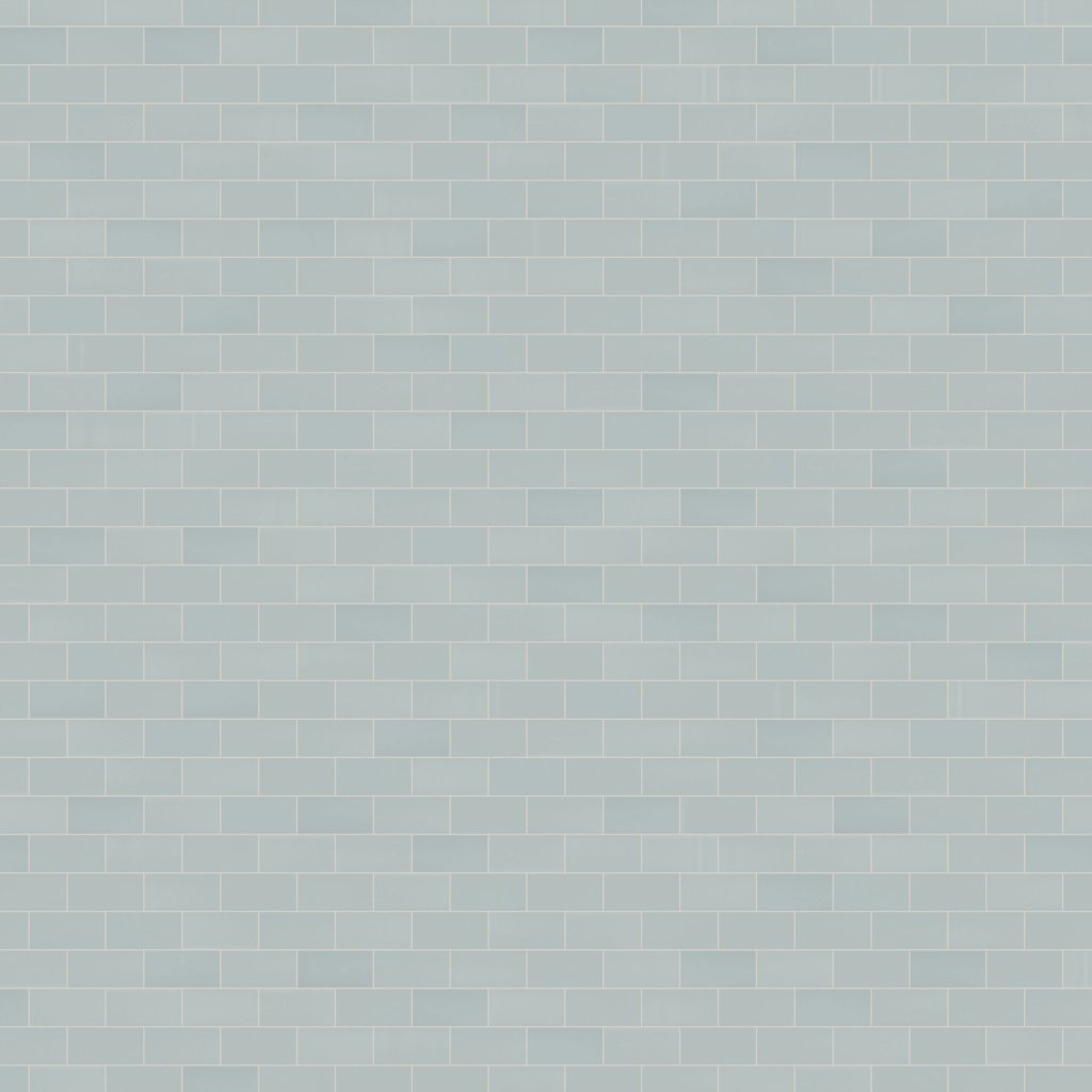Qualis Ceramica Element Cloud 2X6 Brick Mosaic