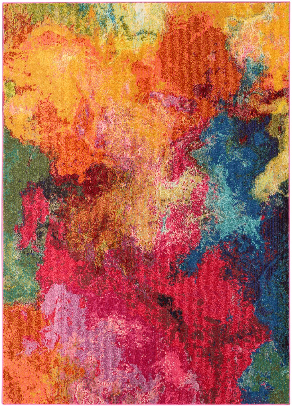 Nourison Home Nourison Celestial CES04 5'3" x 7'3" Palette Modern Indoor Rug